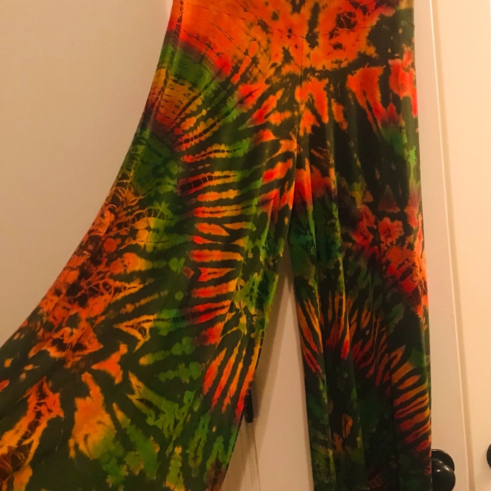 Tie-Dye Palazzo Pants